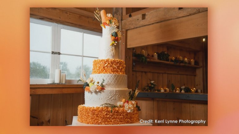 Anne Burrell Wedding Cake